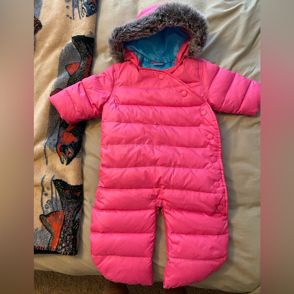 Hanna Anderson Pink Snowsuit for baby/toddler